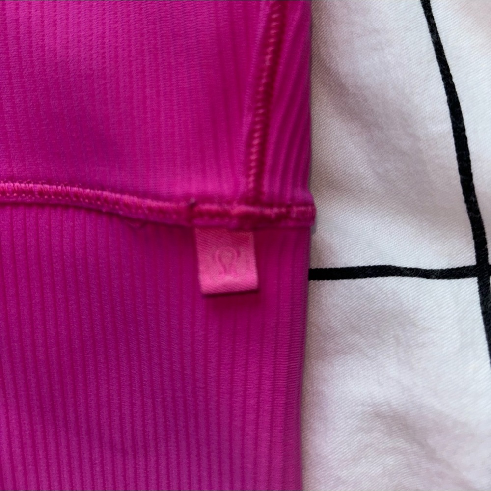reverse able lululemon pink tank top